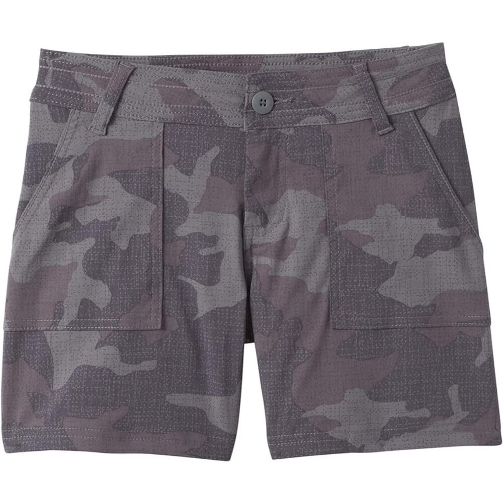 NWT prAna Women's Olivia Short - Gravel Camo - Size 6 - Picture 3 of 3